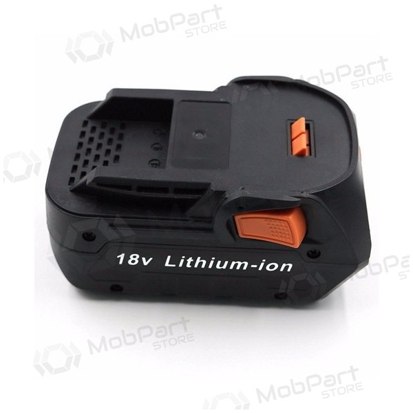 Battery for AEG / RIDGID R840083 18V tools 6Ah Li-ion with charge indicator (replacement)