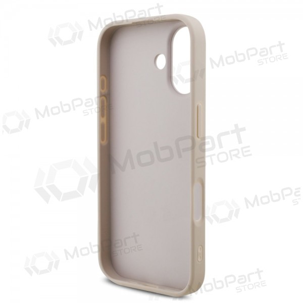 Apple iPhone 17 case - Guess PU 4G Metal Logo (pink)
