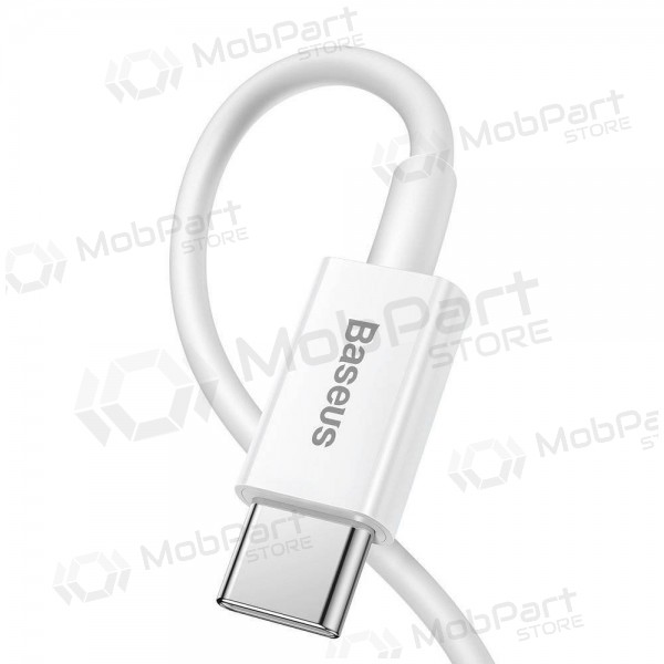 Cable Baseus Superior Type-C - Lightning PD 20W 0.25m (white) CATLYS-02