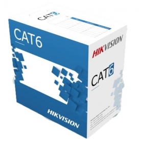 UTP cable Hikvision CAT 6E (0.53mm, 305m, indoor use)