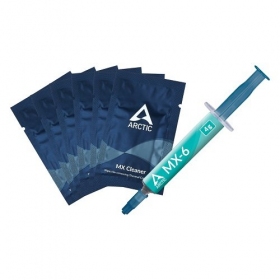Thermal paste ARCTIC MX-6, 4g  su 6pcs. MX šluostėm