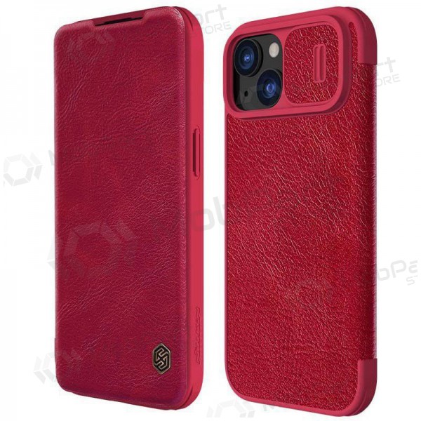 Apple iPhone 14 case - Nillkin Leather (red)