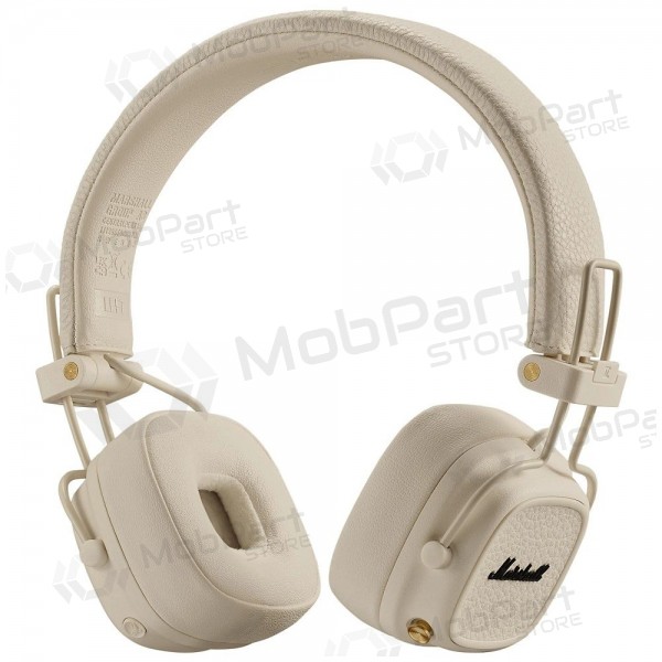 Wireless headphones Marshall Major V Bluetooth On-Ear USB-C 3.5 mm cream