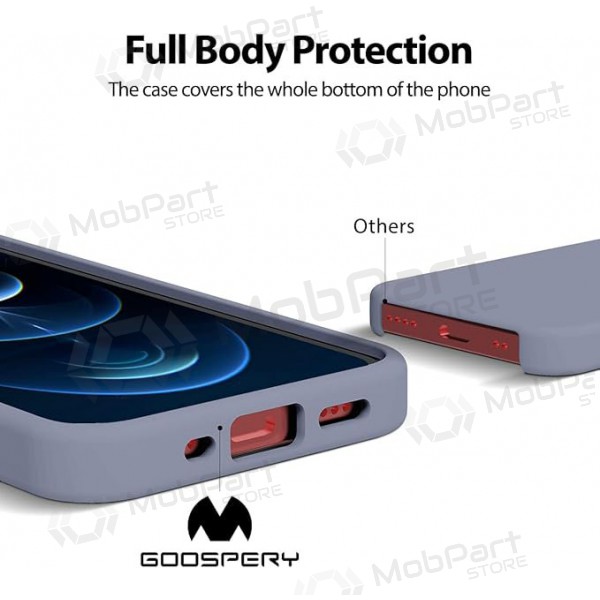 Apple iPhone 11 Pro Max case Mercury -Silicone Case- (lavender gray)