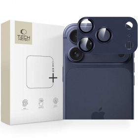 Apple iPhone 17 Pro Max camera protection - Tech-Protect CamFull Fit+ (Cosmic Orange)
