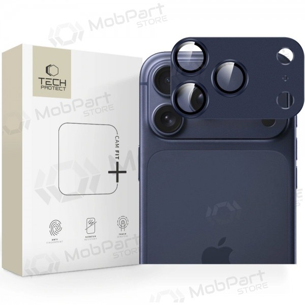Apple iPhone 17 Pro Max camera protection - Tech-Protect CamFull Fit+ (Deep Blue)