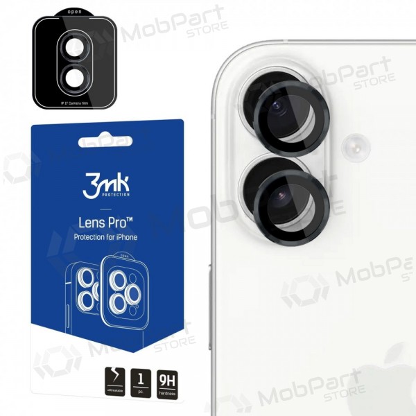 Protective glass kamerai 3mk Lens Pro Apple iPhone 17 black