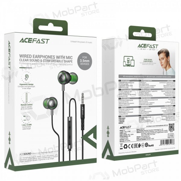 Headphones Acefast L4 3.5mm Headphones Acefast L4 3.5mm