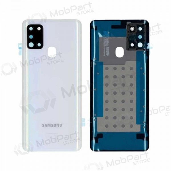 Samsung A217 Galaxy A21s 2020 back / rear cover (white) (used grade B, original)