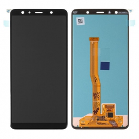 Samsung A750 Galaxy A7 (2018) screen (black) (service pack) (original)