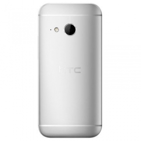 HTC One Mini 2 (M8 mini) back / rear cover (silver) (used grade A, original)