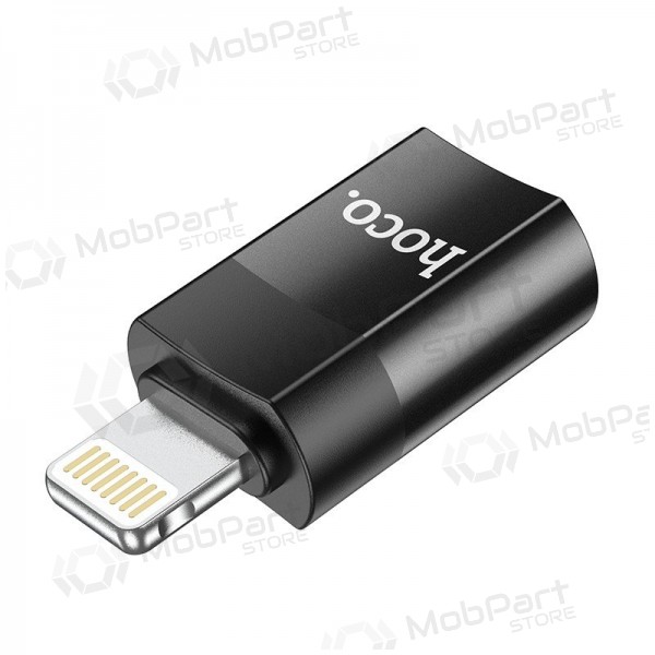 Adapter Hoco UA17 Lightning to Type-C black