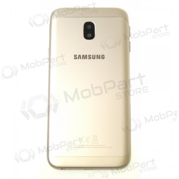 Samsung J330 Galaxy J3 2017 back / rear cover (gold) (used grade C, original)