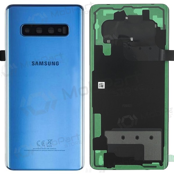 Samsung G975 Galaxy S10 Plus back / rear cover blue (Prism Blue) (used grade C, original)
