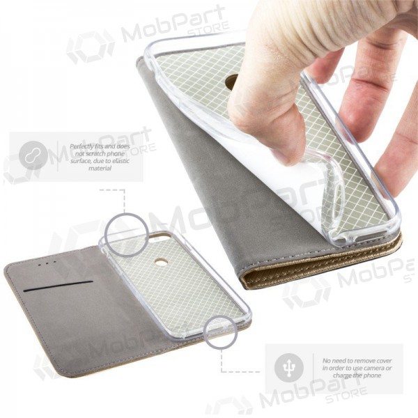 Apple iPhone 12 mini case - Smart Magnet (gold)