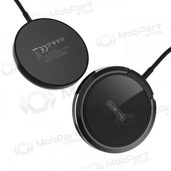 Charger wireless DUZZONA W1 MagSafe 15W (black)