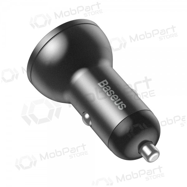 Car phone charger Baseus Digital Display CCBX-0G 24 W 2x USB-A black