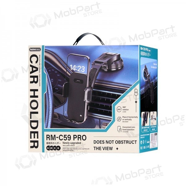 Car phone holder Remax RM-C59 PRO (dashboard) black