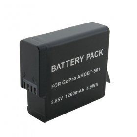 GoPro AHDB-501 battery / accumulator (1260mAh)