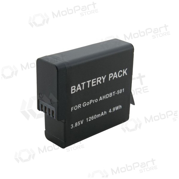 GoPro AHDB-501 battery / accumulator (1260mAh) GoPro AHDB-501 battery / accumulator (1260mAh)