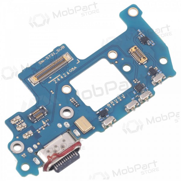 Samsung S721 Galaxy S24 FE 5G charging dock port and microphone flex (service pack) (original) Samsung S721 Galaxy S24 FE 5G charging dock port and microphone flex (service pack) (original)