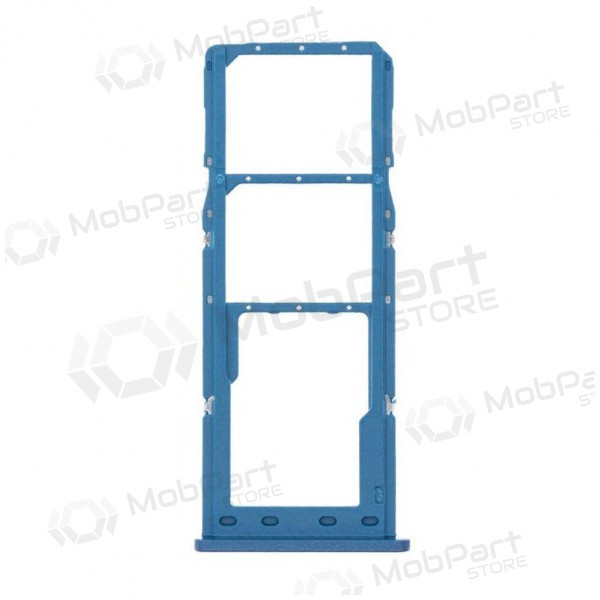 Samsung Galaxy A125 A12 / A127 A12S SIM card holder (blue) (service pack) (original)