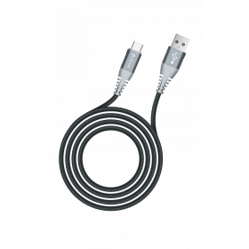 USB cable Devia Shark Type-C 1.5m 5A (white)