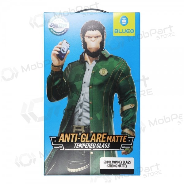 LCD apsauginis stikliukas 5D Mr. Monkey Glass (Strong Matte) Apple iPhone Air black