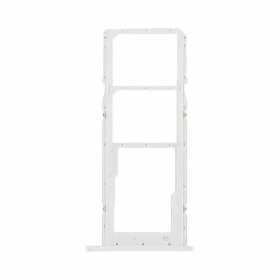 Samsung A025 Galaxy A02S 2020 SIM card holder (white) (service pack) (original)
