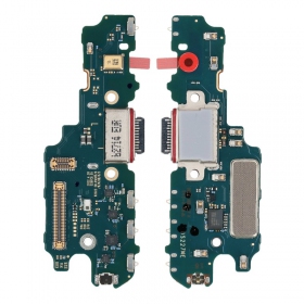 Lanksčioji flex Samsung F936 Galaxy Z Fold 4 5G su įkrovimo kontaktu and mikrofonu original (service pack)