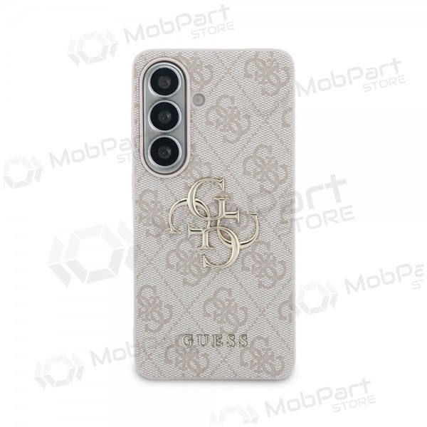 Samsung Galaxy S26 case - Guess PU 4G Metal Logo (pink)