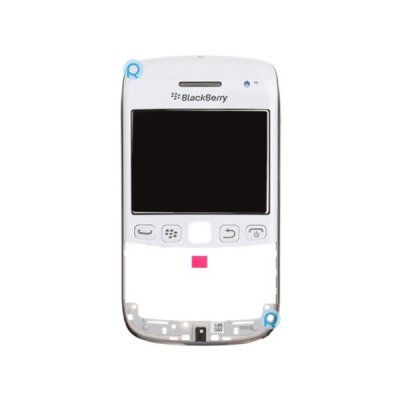 BlackBerry 9790 touchscreen su priekiniu rėmeliu and garsiakalbiu (white) (used, original)