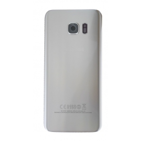 Samsung G935F Galaxy S7 Edge back / rear cover (silver) (used grade C, original)