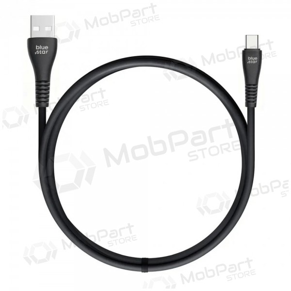 Lightning cable Blue Star PJ-DG4-A USB-A to Lightning 1 m black