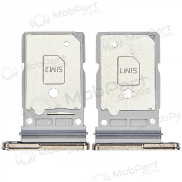 Samsung Galaxy S25 Ultra Dual SIM card holder (pink / gold) (original)