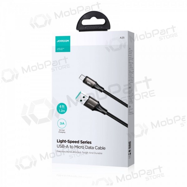 USB cable Joyroom SA25-AM3 USB to MicroUSB 3A 1.2m black