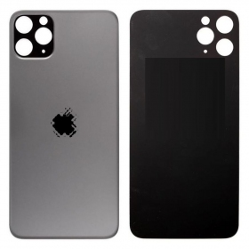 Apple iPhone 11 Pro Max back / rear cover grey (space grey) (bigger hole for camera)