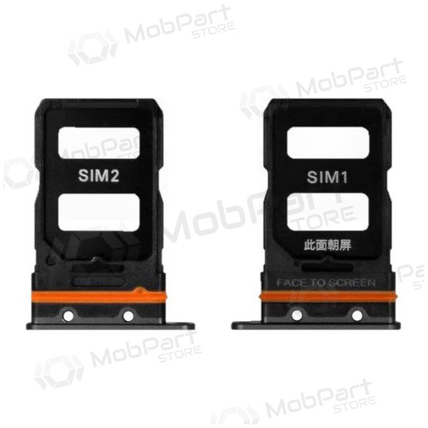 Xiaomi 12 / 12X SIM card holder (black)