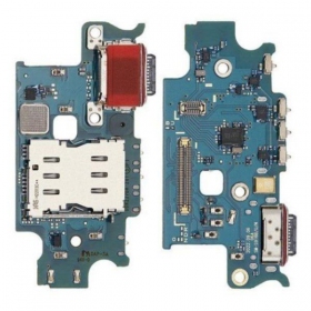 Samsung S916 Galaxy S23 Plus charging dock port and microphone flex (service pack) (original)