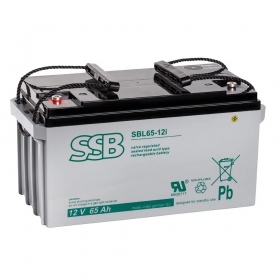 Battery (AGM) SSB SBL (65Ah, 12V, F13 M6, VRLA)