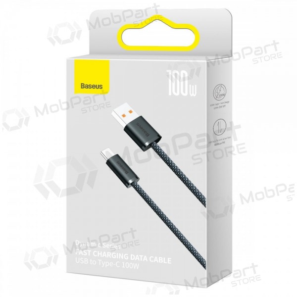 USB cable Baseus Dynamic 100W USB-A to Type-C 1.0m grey CALD000616
