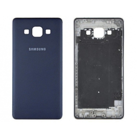 Samsung A500 Galaxy A5 back / rear cover (blue / black) (used grade C, original)