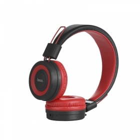 Wireless headset / handsfree HOCO W16 (raudona)