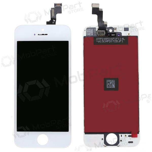 Apple iPhone 5S / iPhone SE screen (white) (refurbished, original) Apple iPhone 5S / iPhone SE screen (white) (refurbished, original)