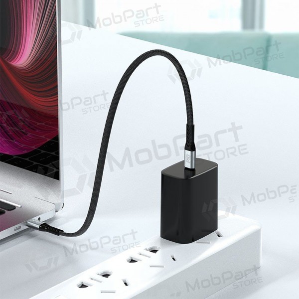 USB-C cable Dudao L10C USB-C to USB-C 0.23 m 100 W black