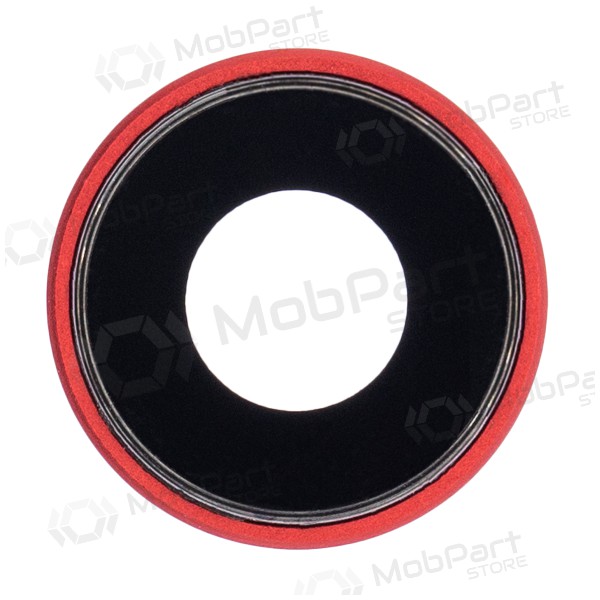 Apple iPhone XR camera glass / lens (red) (with frame) Apple iPhone XR camera glass / lens (red) (with frame)