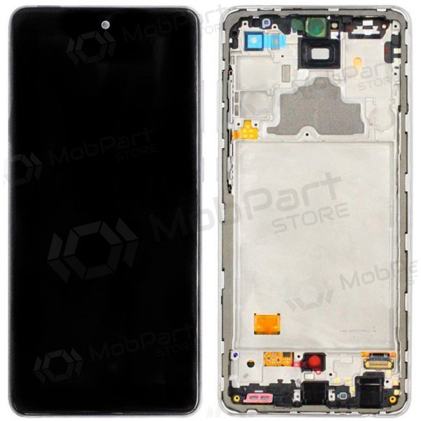 Samsung A725 A72 4G / A726 5G 2021 screen (white) (with frame) (service pack) (original) Samsung A725 A72 4G / A726 5G 2021 screen (white) (with frame) (service pack) (original)