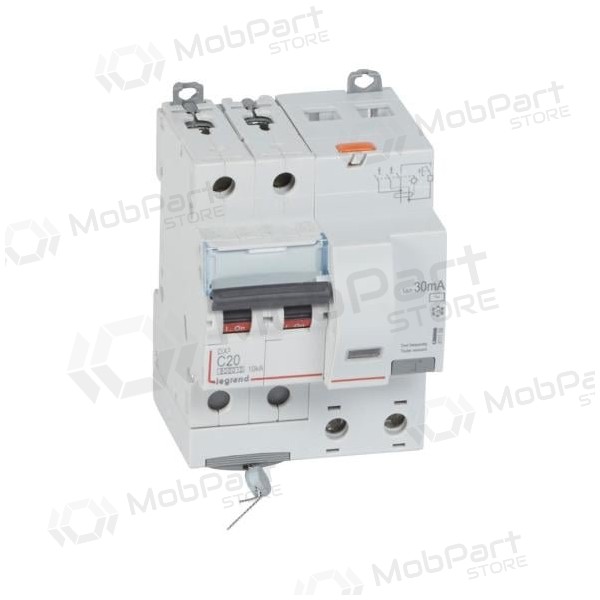 Current drain relay with automatic switch Legrand 411159 (C, 20A, 4P, 30mA, 230V)