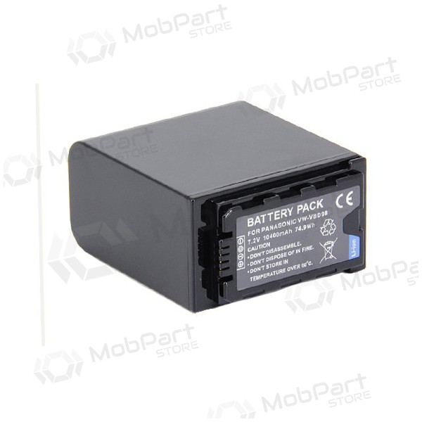 Panasonic VW-VBD98 10400mAh foto battery / accumulator Panasonic VW-VBD98 10400mAh foto battery / accumulator