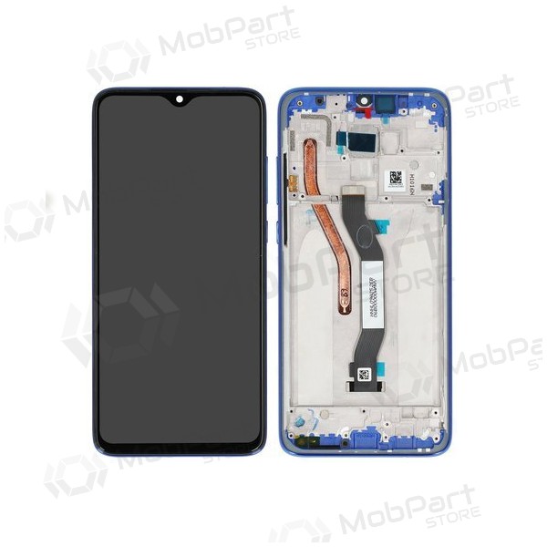 Xiaomi Redmi Note 8 Pro screen (blue) (with frame) (service pack) (original)